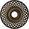 Ekena Millwork Robin Ceiling Medallion (Fits Canopies up to 6 1/4"), 22 1/4"OD x 4 3/4"ID x 1 1/4"P, Brass CM22RBBRS - alternate 1